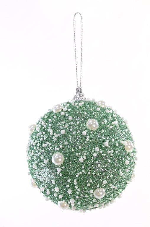 Pearl Snow Bauble