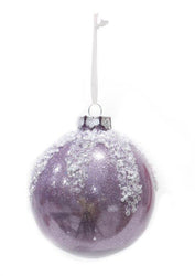Snow-Capped Pearl Snow Bauble