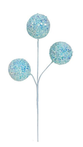 Icy Pastel Bauble Spray