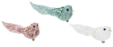 Glitter Sequins Bird Clip