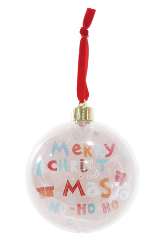 Hanging Photo Bauble  and mixed shapes 8cm