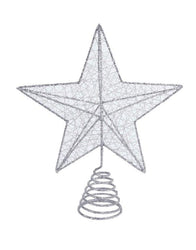 Glitter Wire Star Topper