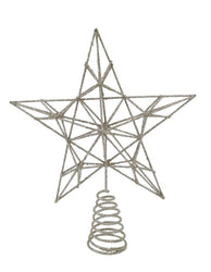 Glitter Cubic Star Topper
