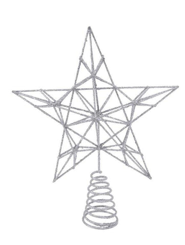 Glitter Cubic Star Topper