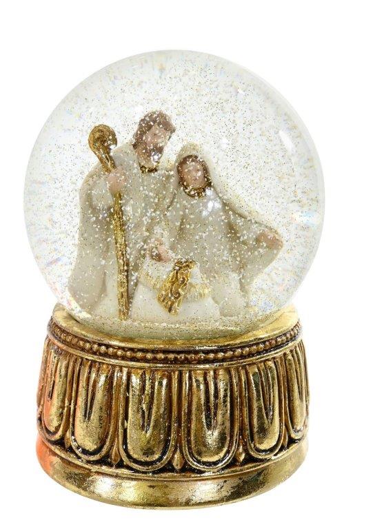 Musical Nativity Snow Globe