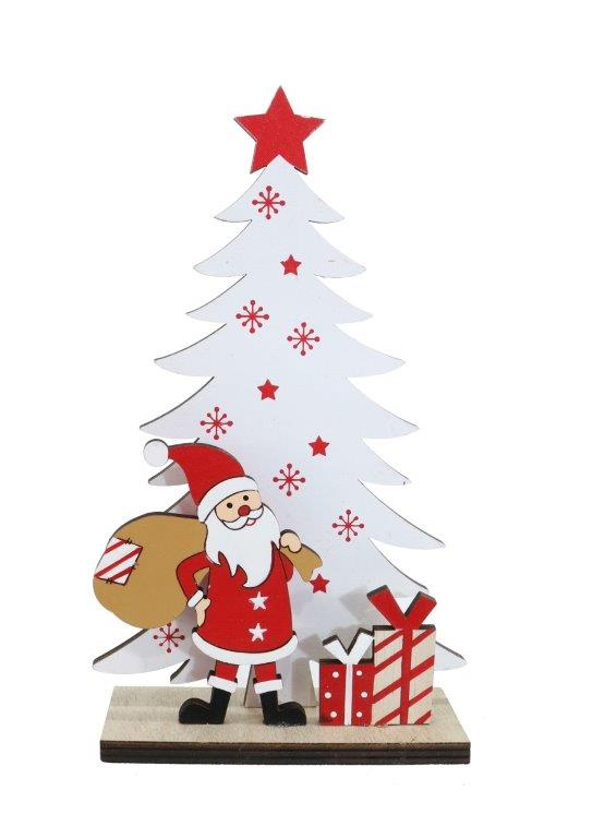 Christmas Tree with Santa Table Decoration