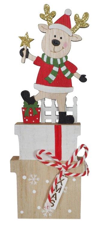 Stacked Presents Character Sign