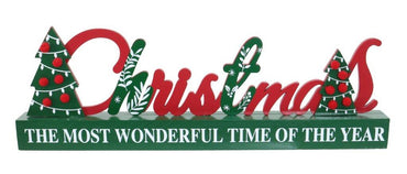 Christmas Table Sign