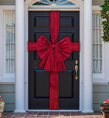 Deluxe Velvet Door Bow & Sash