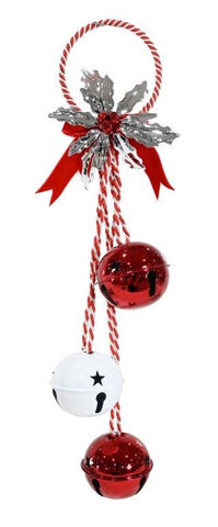 Shiny Nutbell Hanger Poinsettia