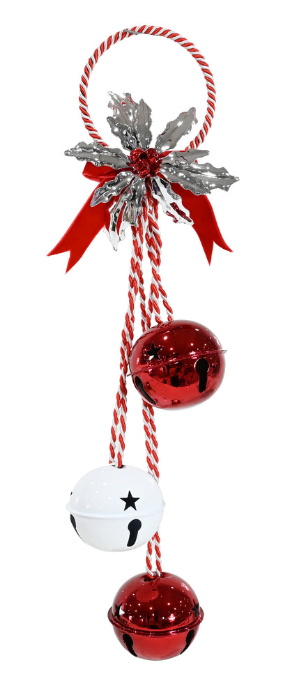 Star door Hanger With Bells  or Ring nut bells 32cm Asst