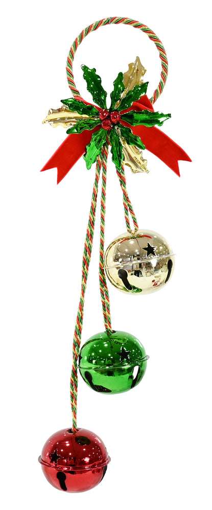 Star door Hanger With Bells  or Ring nut bells 32cm Asst