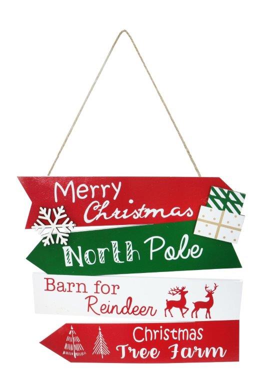 North Pole Wall Sign