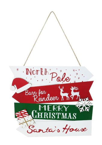 North Pole Wall Sign