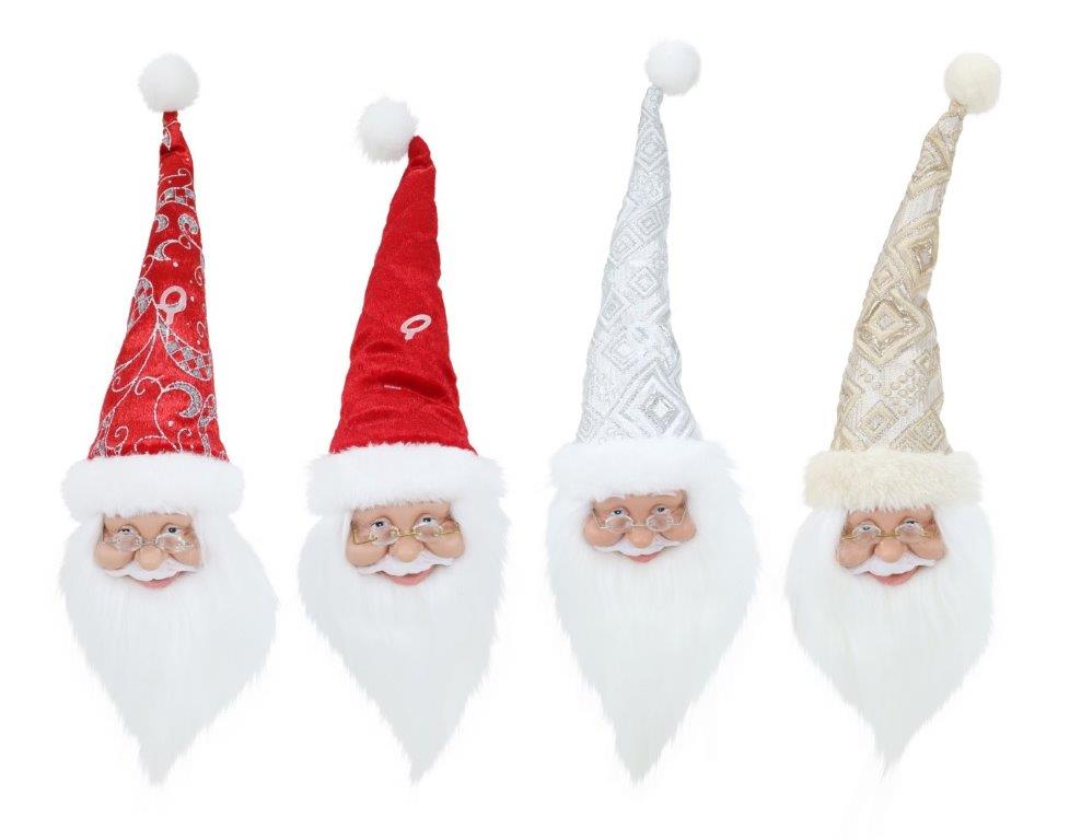 Hanging Santa Head