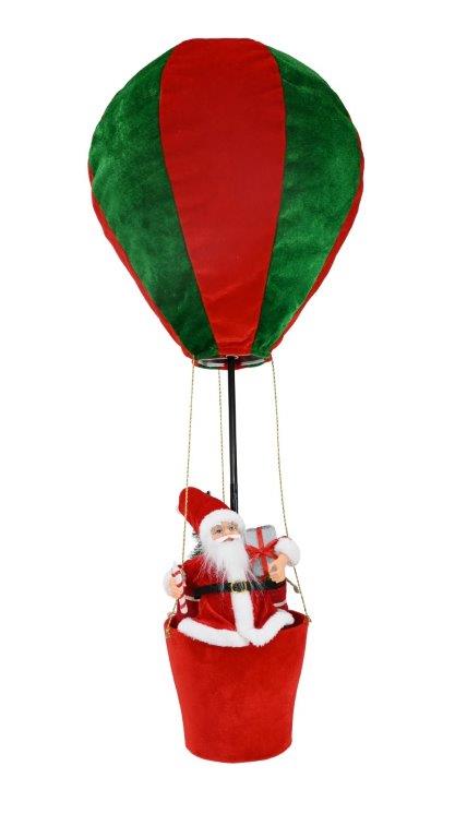 Pop Up Santa Hot Air Balloon