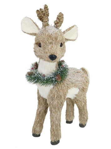 Reindeer Pinecone Decoration