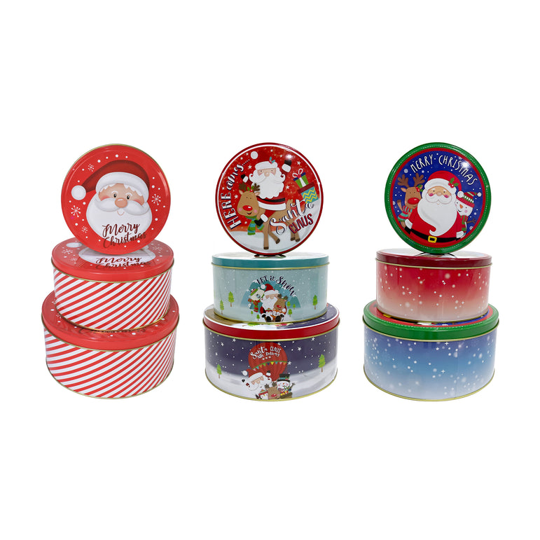 Cookie Tin (3pc)