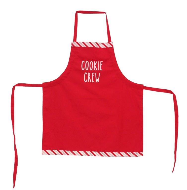 Candy Cane Cotton Apron