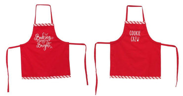 Candy Cane Cotton Apron