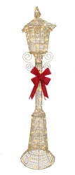 LED Glitter Spiral Stripe Street Lamp Twinkle 183cm