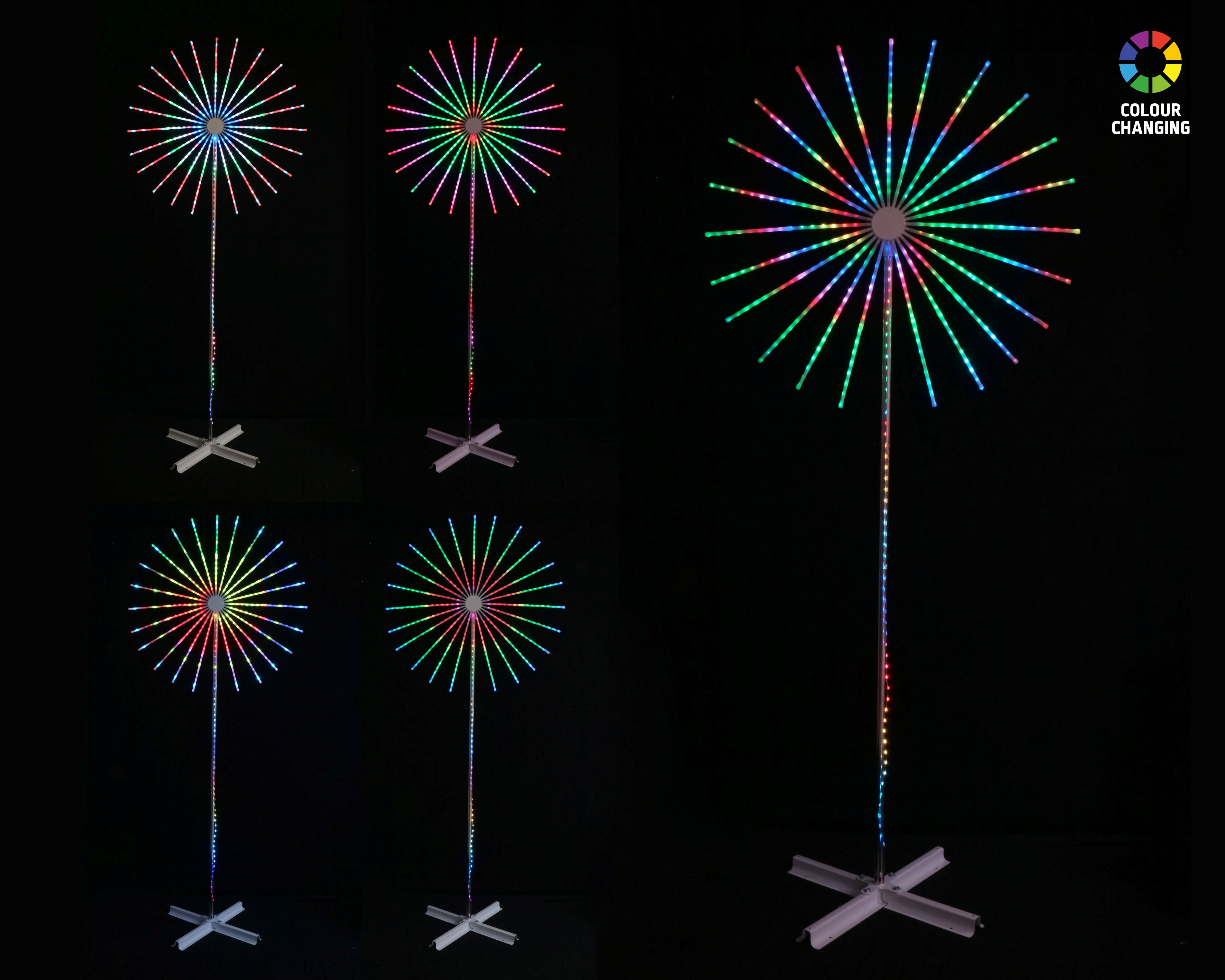 App Lightshow Huge Up To 5m Spinner / fireworks light show
