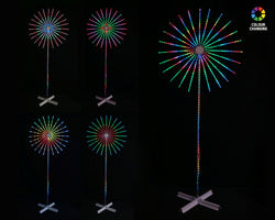 App Lightshow Huge Up To 5m Spinner / fireworks light show