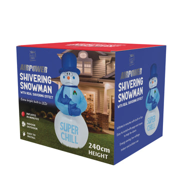 Airpower Super Chill Shiver Snowman 240cm