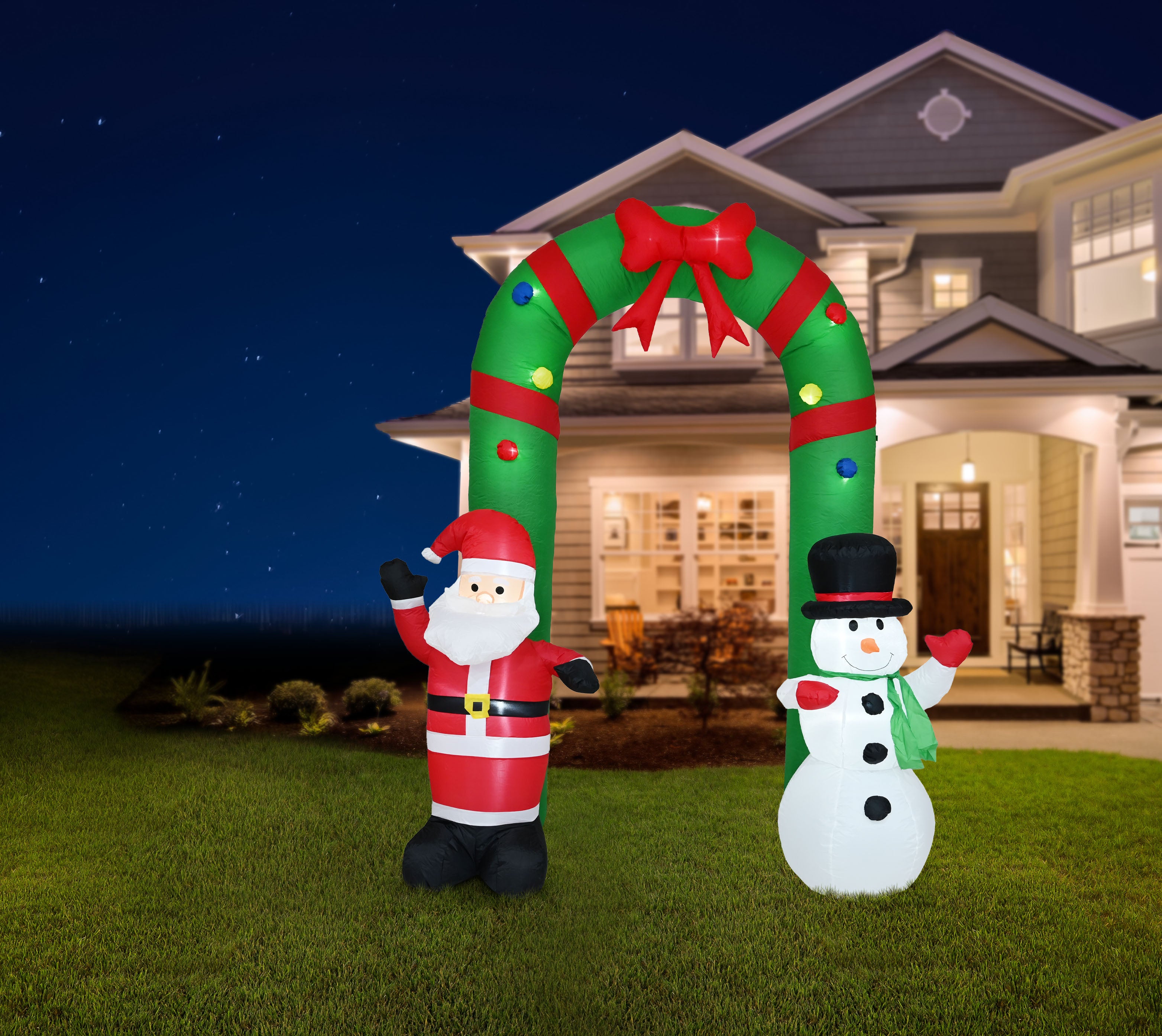 Inflatable Santa Snowman Arch 240cm / 270cm