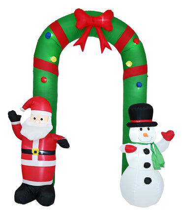 Inflatable Santa Snowman Arch 240cm / 270cm