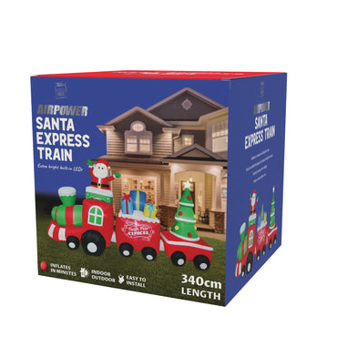 Inflatable Santa Express Train 340cm