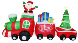 Inflatable Santa Express Train 340cm