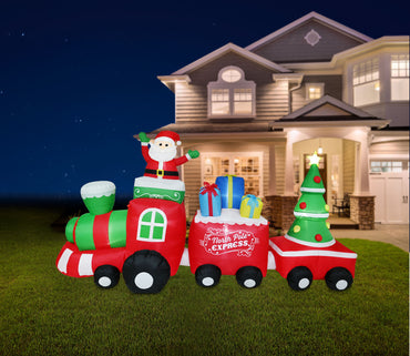 Inflatable Santa Express Train 340cm