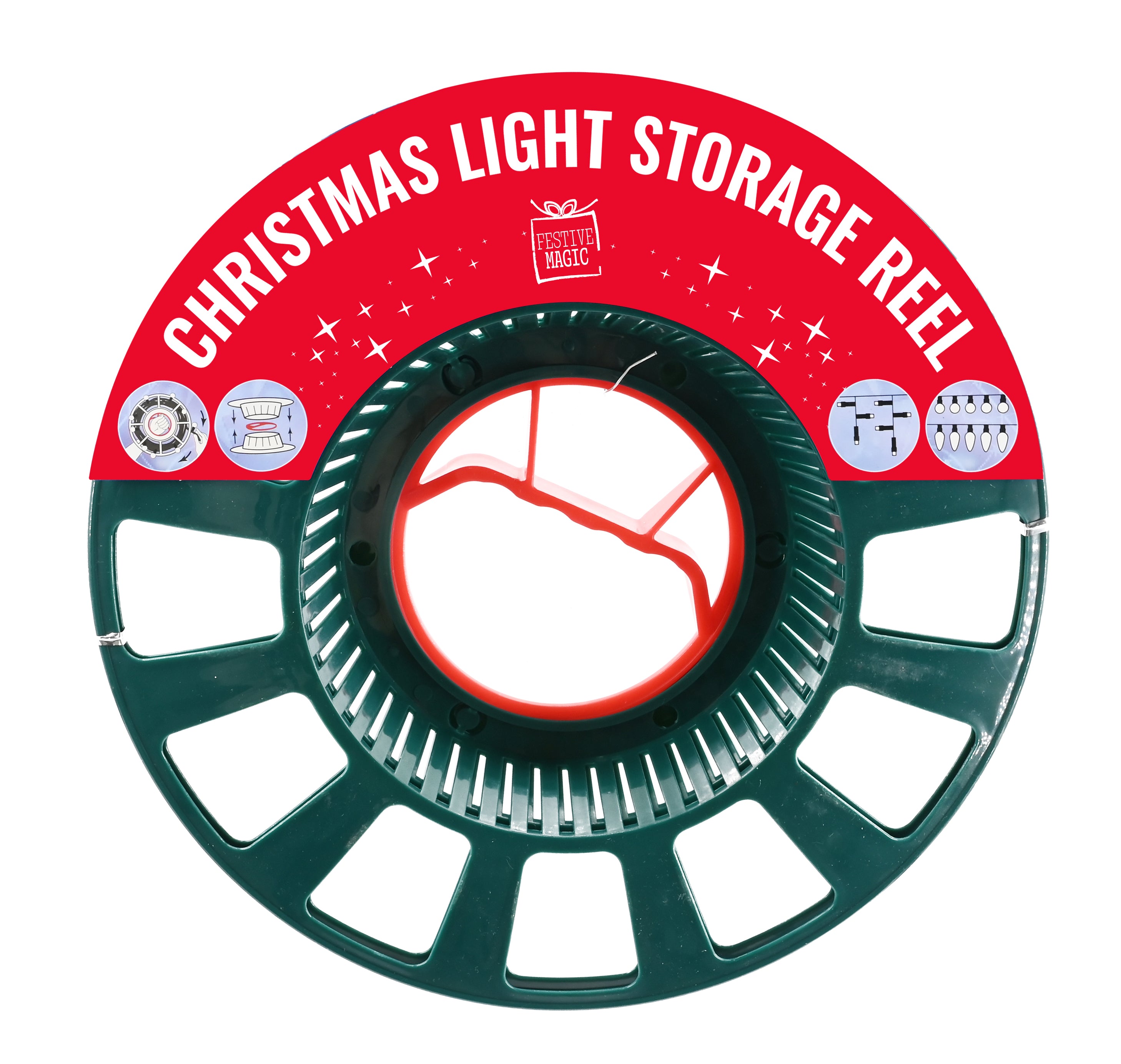 Christmas Lights Storage Caddy Or Reel
