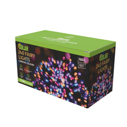 Solar LED Fairy Lights 240 5 Asst colours