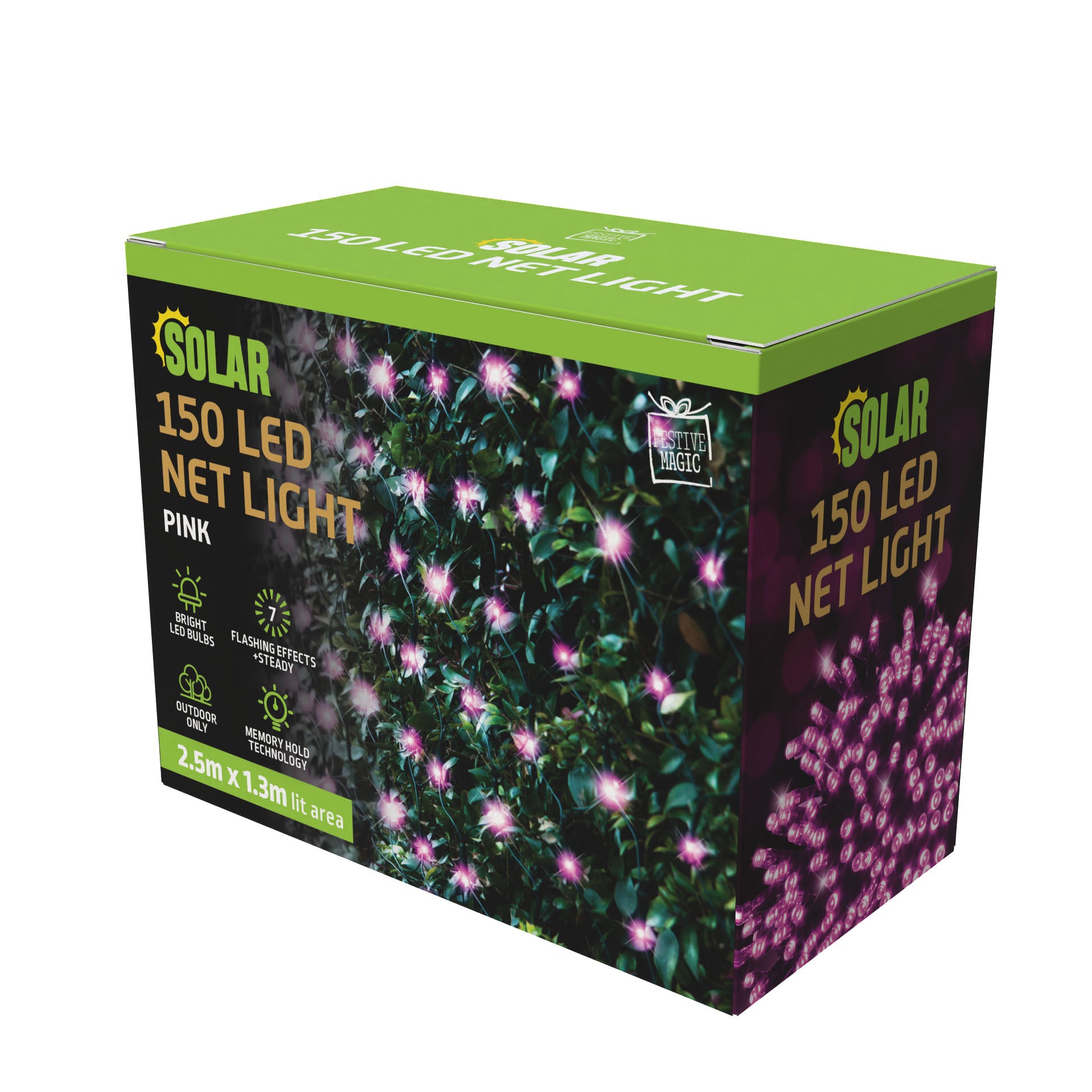 Solar Net Light 150 Asst Colours