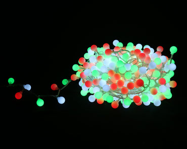 LED Frosted Ball Lights 400 Asst