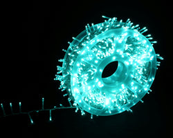 LED 1000 Fairy Lights - Clear wire 20m