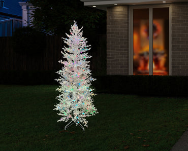 LED Tree  Colour Change Snow Tree 180cm RGB