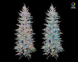 LED Tree  Colour Change Snow Tree 180cm RGB