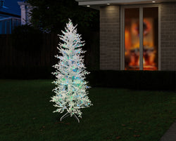 LED Tree  Colour Change Snow Tree 180cm RGB