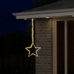 160 Micro LED Strand Star 155x58cm Asst