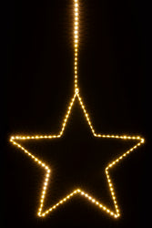 160 Micro LED Strand Star 155x58cm Asst