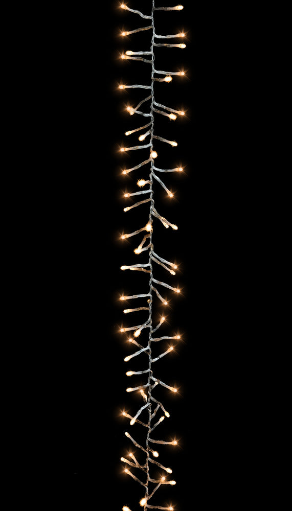 LED Cluster Crazy 100% Twinkle 6M Chain or 360m Curtain