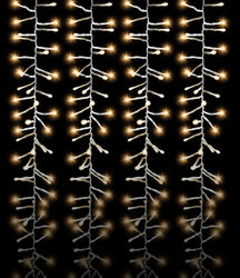 LED Cluster Crazy 100% Twinkle 6M Chain or 360m Curtain