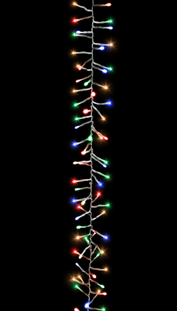 LED Cluster Crazy 100% Twinkle 6M Chain or 360m Curtain