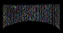 LED Cluster Crazy 100% Twinkle 6M Chain or 360m Curtain