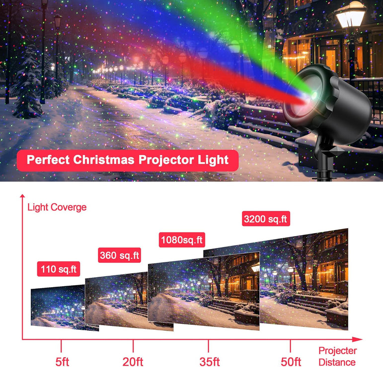 Laser RGB Dots Motion-remote-control
