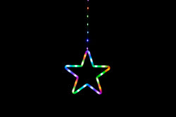 App Lightshow Star-Snowflake Curtain