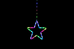 App Lightshow Star-Snowflake Curtain
